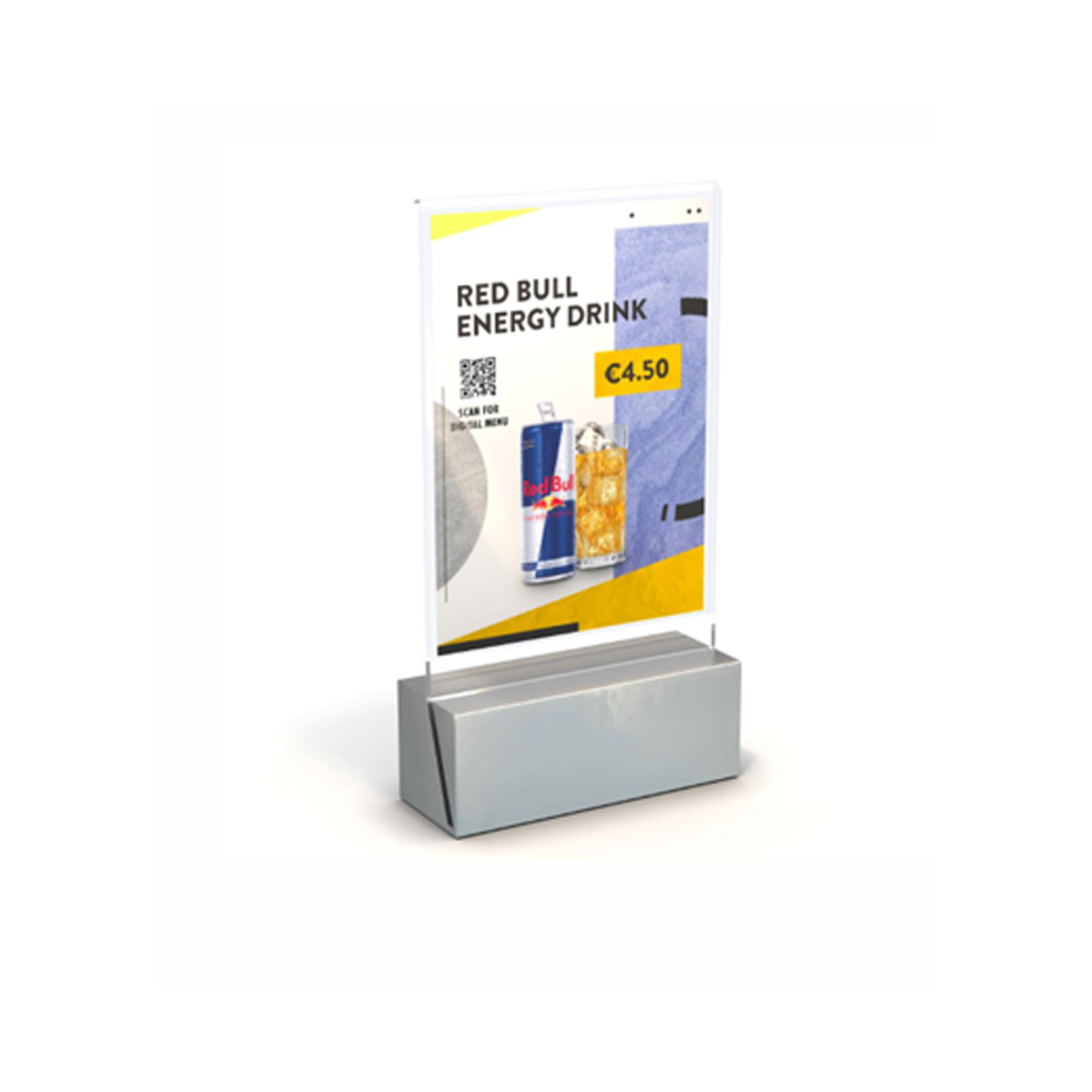 METAL MENU CARD HOLDER