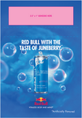 Sea Blue Shelf Talker